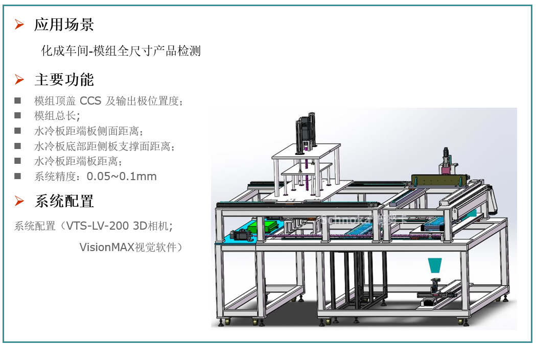 化成车间-模组全尺寸产品检测